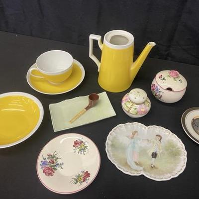 Various Antique Dish Ware and Serving Ware 