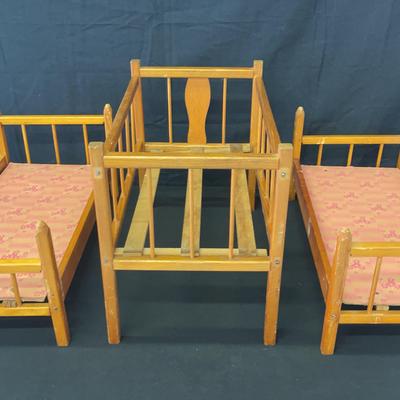 3 Doll Beds 