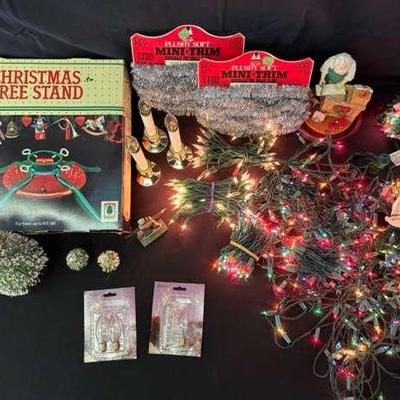 Christmas Tree Stand and Accessories 