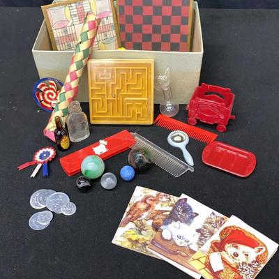 Assorted Vintage 1930s Toys andTrinkets 