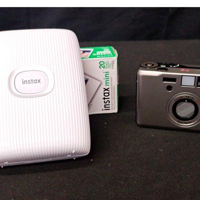 Contax T3 35mm w/ Instax Mini Camera with Printer