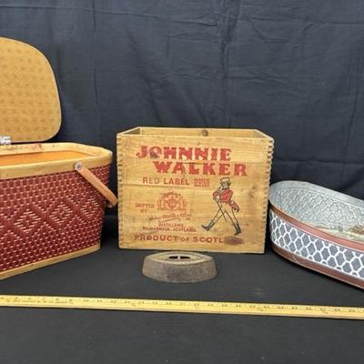 Vintage Containers of Various Sorts and Sizes