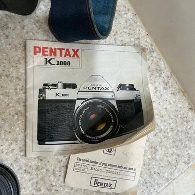Pentax K1000 W/ Vivitar Lense