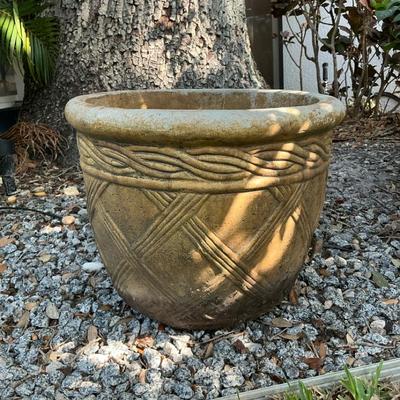 Huge Heavy Concrete Planter #1