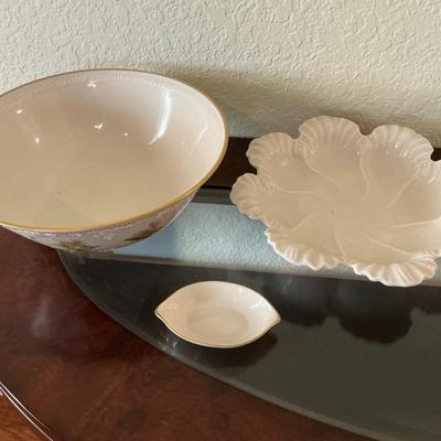 Lenox - Constitution Bowl, Oyster Plate And Trinket Bowl