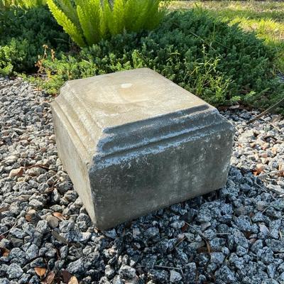 Concrete Statue Pedestal #1