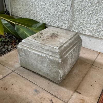 Concrete Statue Pedestal #3