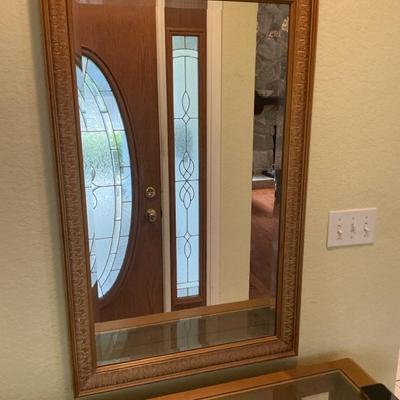 Gold Frame Mirror