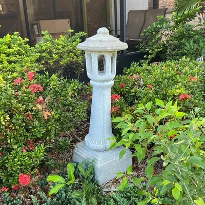 Tall Skinny Garden Pagoda 