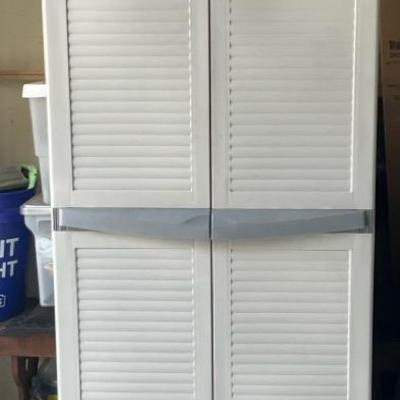 Black And Decker Plastic French Door Storage Locker