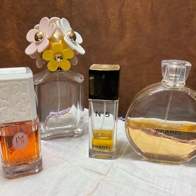 Chanel and Jessica McClintock Perfumes