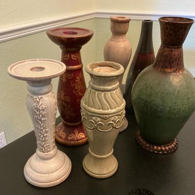 Vases And Candleholders