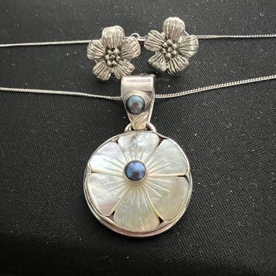 925 Flower set 