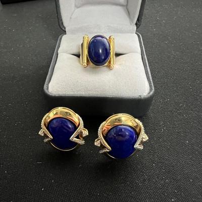 Blue 14k Duo