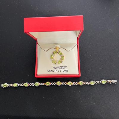 925 Peridot Set