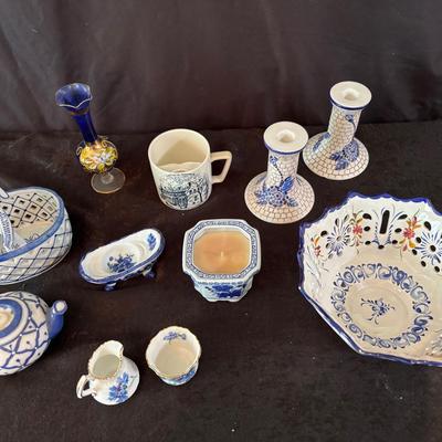Blue & White Beauties