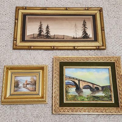 Three Small Paintings 