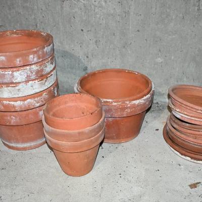 pottery terracotta garden planters