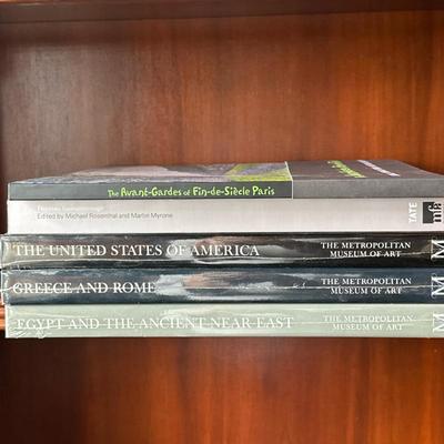 (5pc) Books (Art Books & Museum Collections) - The MET & Others | Set of 5 art books, some never opened, including: "The...