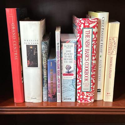 (9pc) Books (New York, Travel & Food) - "Grand Central" & Others | Set of 9 books including: "Grand Central:...
