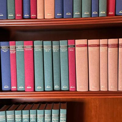 (14pc) Books (American Theatre) - Arthur Miller & Others | Set of 14 hardcover books including: "Typee, Omoo, Mardi" by...