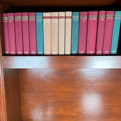 (16pc) Books (Classic American Literature) - William Faulkner & Others | Set of 16 hardcover books including: "Novels...