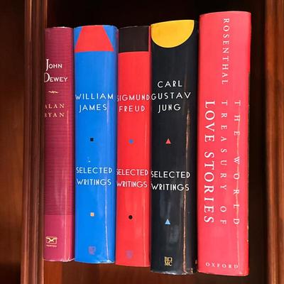 (5pc) Books (Philosophy & Human Psychology) - Carl Jung & Others | Set of 5 books including: "The World Treasury of Love...