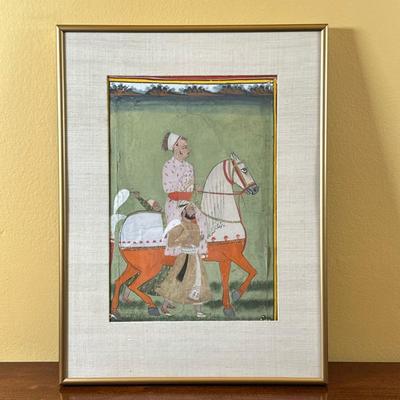 After Dalchand (Indian, 18th c.) Painting - Jhujhar Singh | Jhujhar Singh on horseback, who was a Bundela Rajput (clan in the Bundelkhand...