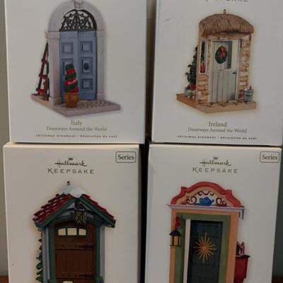 Hallmark “Doorways Around The World” Ornaments 
