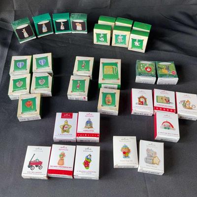Hallmark Miniature Ornaments