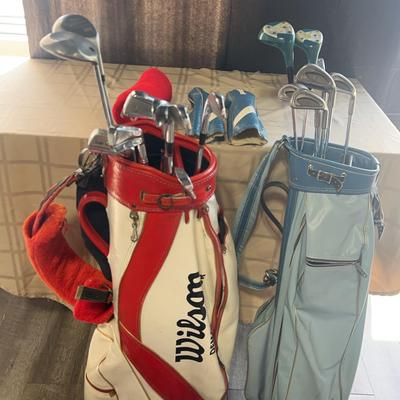  Vintage Golf Clubs