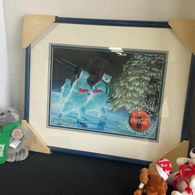 Coca  Cola Collectibles - Animation Artwork And Plush Toys