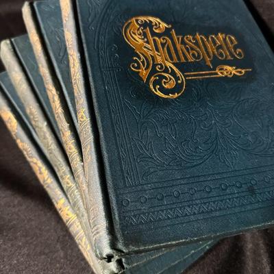 *RARE* Antique Illustrated Shakespeare Works (Collier, 1880s)
