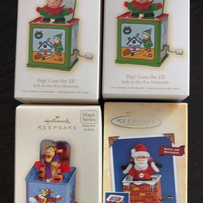 Hallmark Jack-in-the-Box Ornaments 