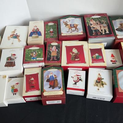 Hallmark Keepsake  Ornaments Santas 