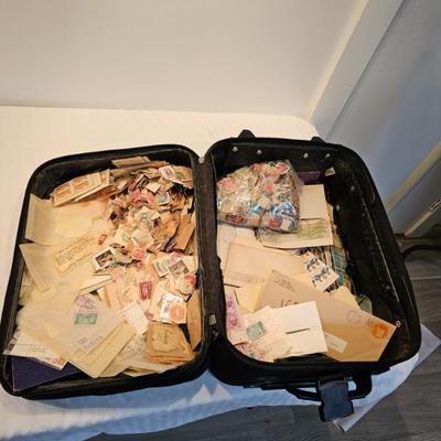Suitcase Of Stamps...