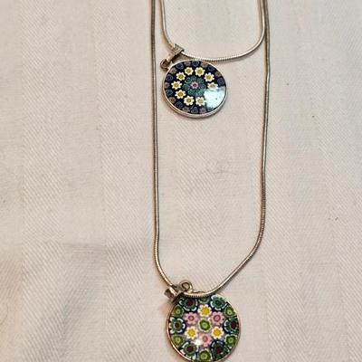 Pair Of Sterling Necklaces...