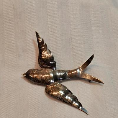 Sterling Bird Brooch...