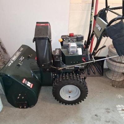craftsman 29" show blower, used once