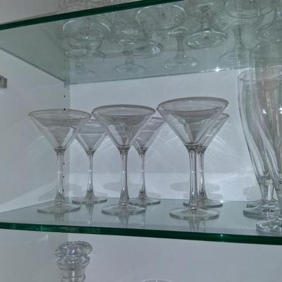 martini glasses