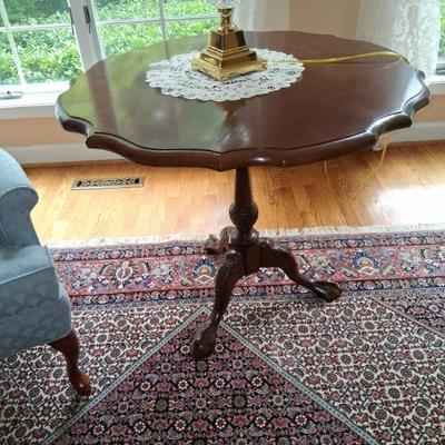 mahogany tea table