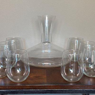 Wine Decanter and Glasses