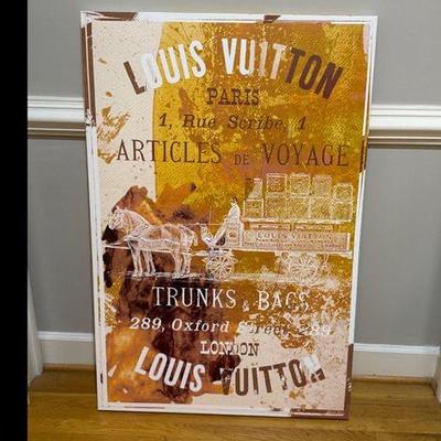 Louis Vuitton Canvas print