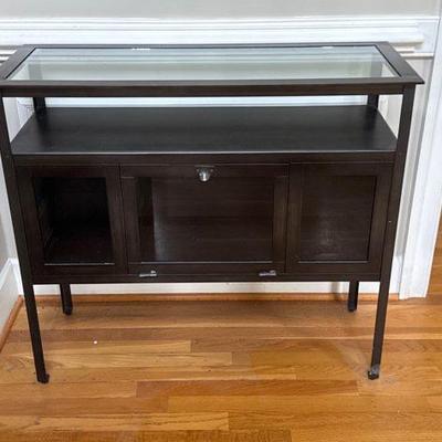 Metal and Glass Cabinet