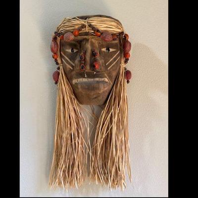 Carved Tribal Mask