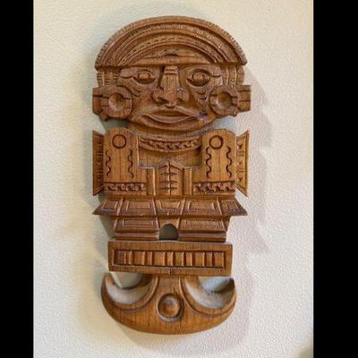 Carved Tami Wall Hanging