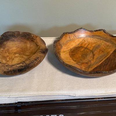 Contemporary wood bowls Burl Wood Bowl