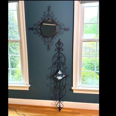 Decorative Metal Mirrors