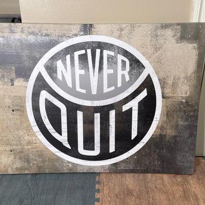 Motivational Canvas Print