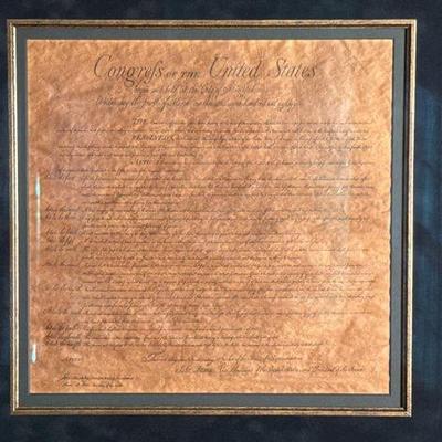Bill of Rights Replica